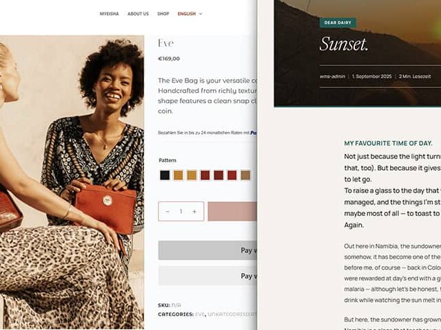 Why the Blog and the Shop Live in Different Places